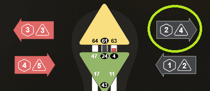 A screenshot showing where to find the Motivation Variable arrow on a Human Design chart.